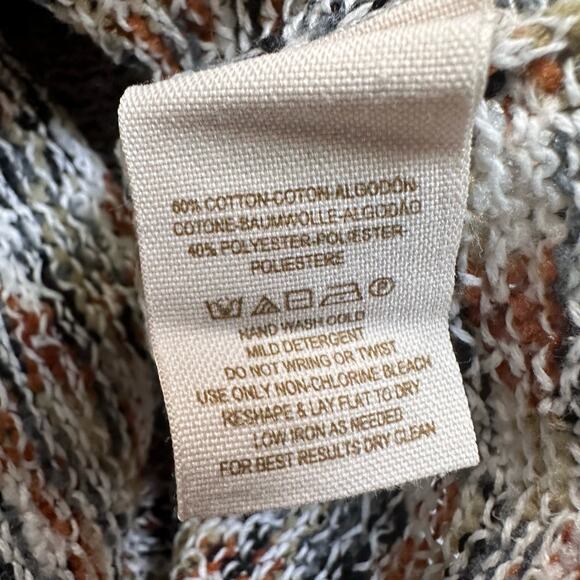 We The Free Multi-Color Sweater Knit Cotton Blend WMNS S/M Crew Neck Long Sleeve - Picture 5 of 5